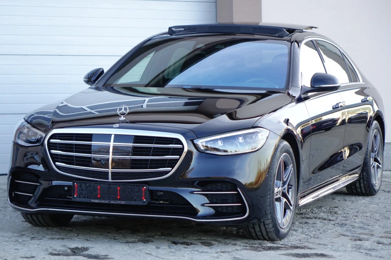 Mercedes-Benz S 450 4 MATIC* AMG* 3 TV* EXCLUSIVE* LONG* , снимка 6 - Автомобили и джипове - 52606540