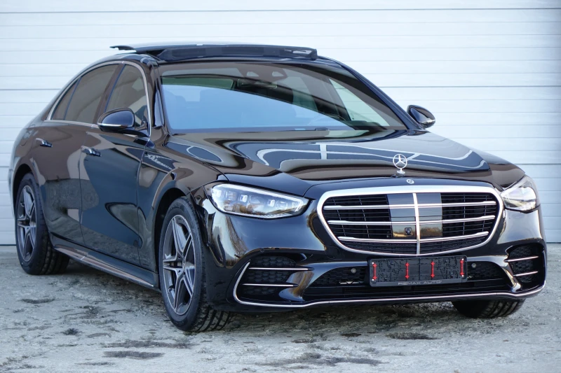 Mercedes-Benz S 450 4 MATIC* AMG* 3 TV* EXCLUSIVE* LONG* , снимка 2 - Автомобили и джипове - 52606540