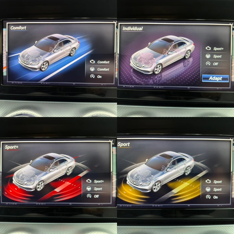 Mercedes-Benz E 220 6.3 AMG OPTIC/9G/LED/BI XENON/NAVI/BURMESTER, снимка 15 - Автомобили и джипове - 52693301