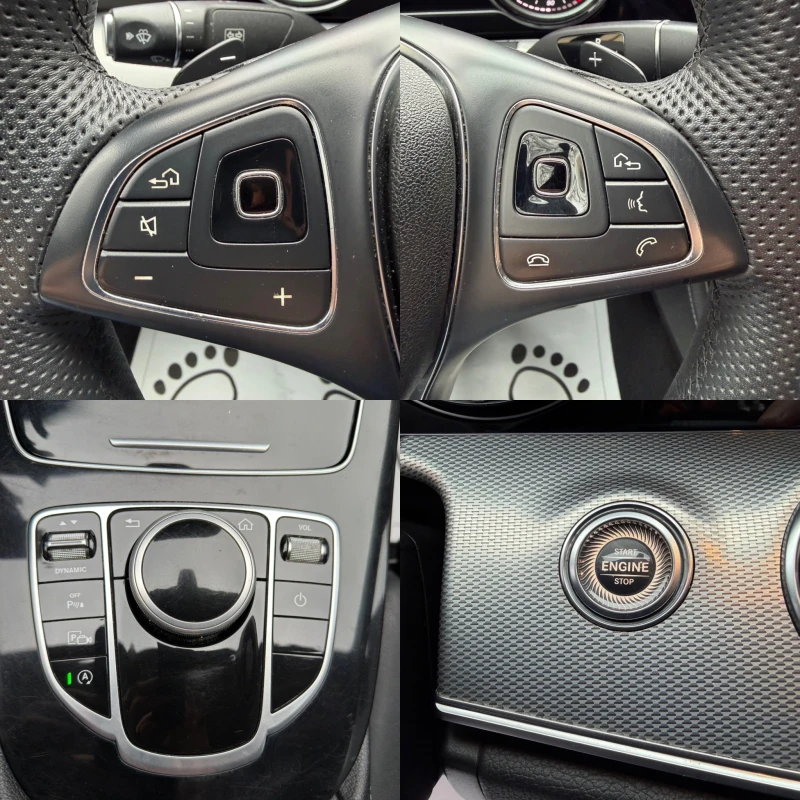 Mercedes-Benz E 220 6.3 AMG OPTIC/9G/LED/BI XENON/NAVI/BURMESTER, снимка 13 - Автомобили и джипове - 52693301