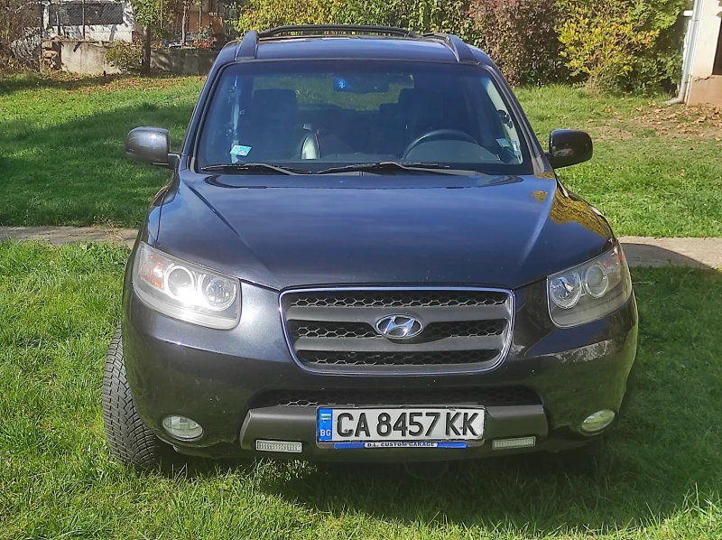 Hyundai Santa fe 2.2 CDI; 4х4; 6+ 1, кожен салон , снимка 4 - Автомобили и джипове - 48043760