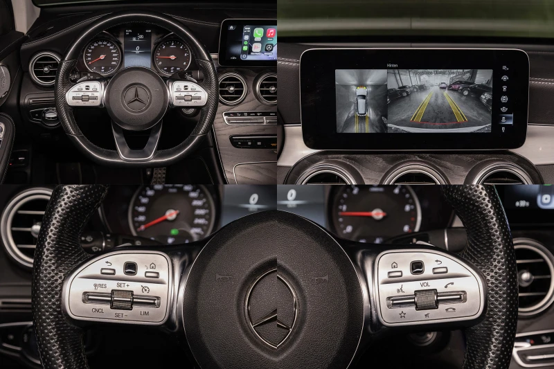 Mercedes-Benz GLC 300 D* 4MATIC* 9G* TRONIC* Cruise* ПАНОРАМА* Burmester, снимка 14 - Автомобили и джипове - 52629610