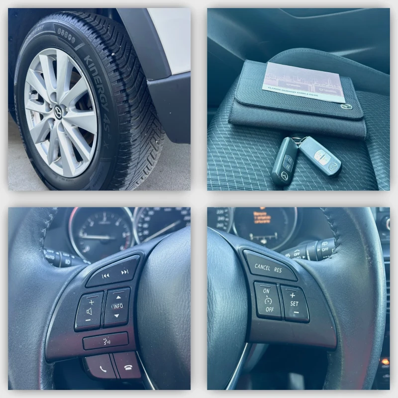Mazda CX-5 2.2d SkyActiv /4x4/ , снимка 14 - Автомобили и джипове - 52777405