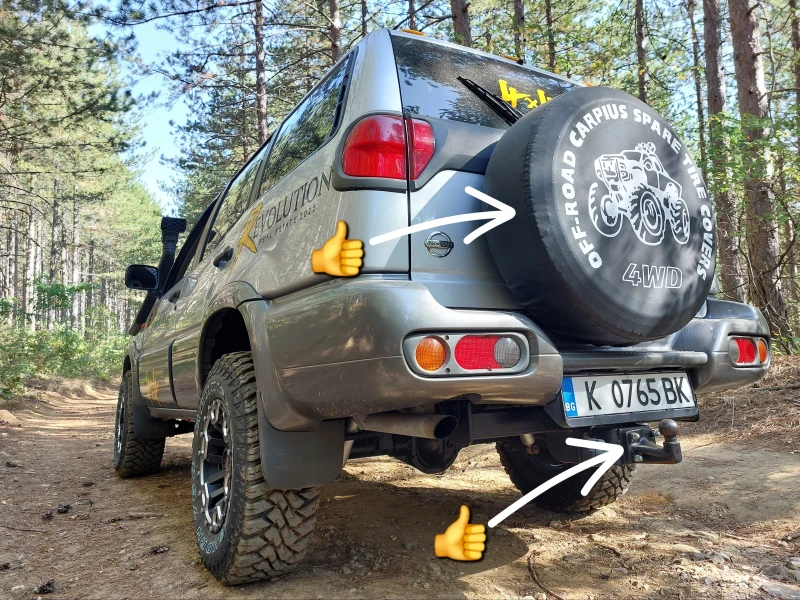 Nissan Terrano 3.O turbo Dizel - OFFROAD , снимка 17 - Автомобили и джипове - 52873230