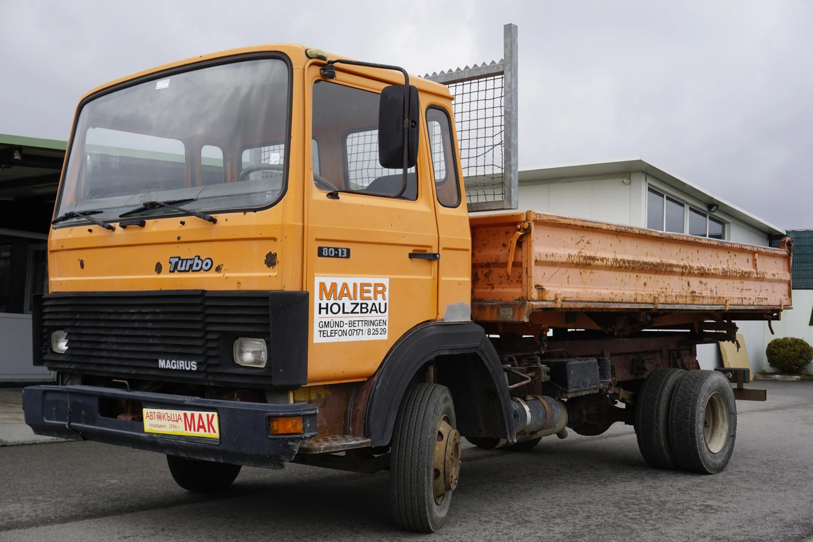 Iveco Magerus 80-13 А/4.2м КОШ/ШПЕР ДИФЕРЕНЦИАЛ/ НЕПРЕБОЯДИСВАН - изображение 3