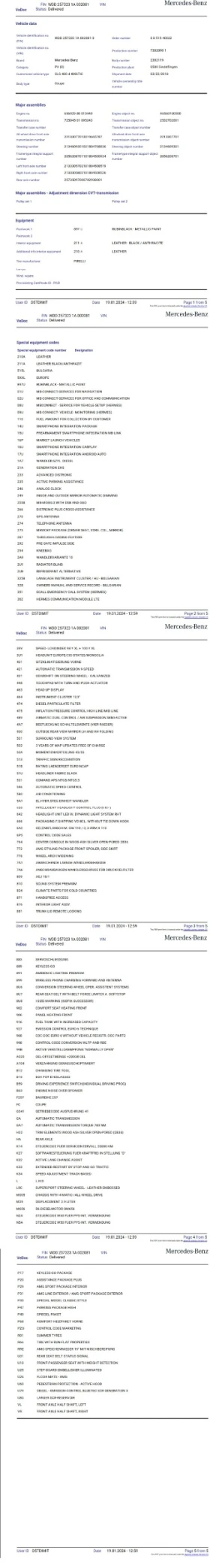 Mercedes-Benz CLS 400 400d - 45000 € / 88012.35 лв. - 43383029 12