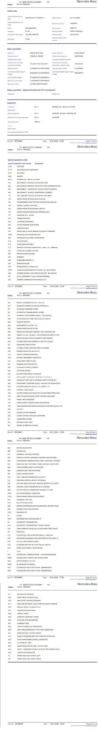 Mercedes-Benz CLS 400 400d, снимка 12 - Автомобили и джипове - 53162226