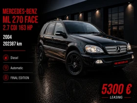 Mercedes-Benz ML 270 CDI / FACE / FINAL EDITION