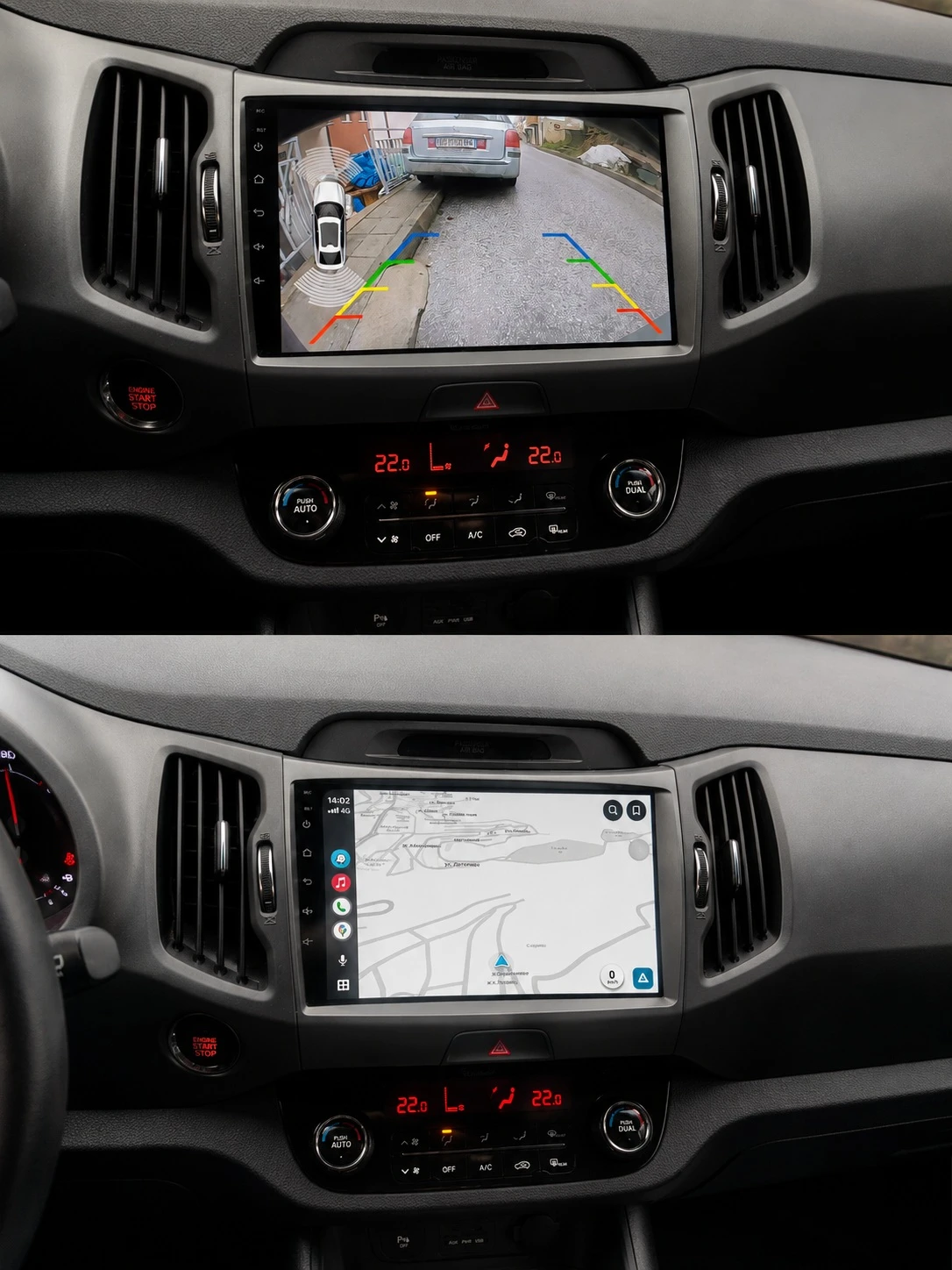 Kia Sportage 2.0i/АВТОМАТ/4X4, снимка 10 - Автомобили и джипове - 54552693