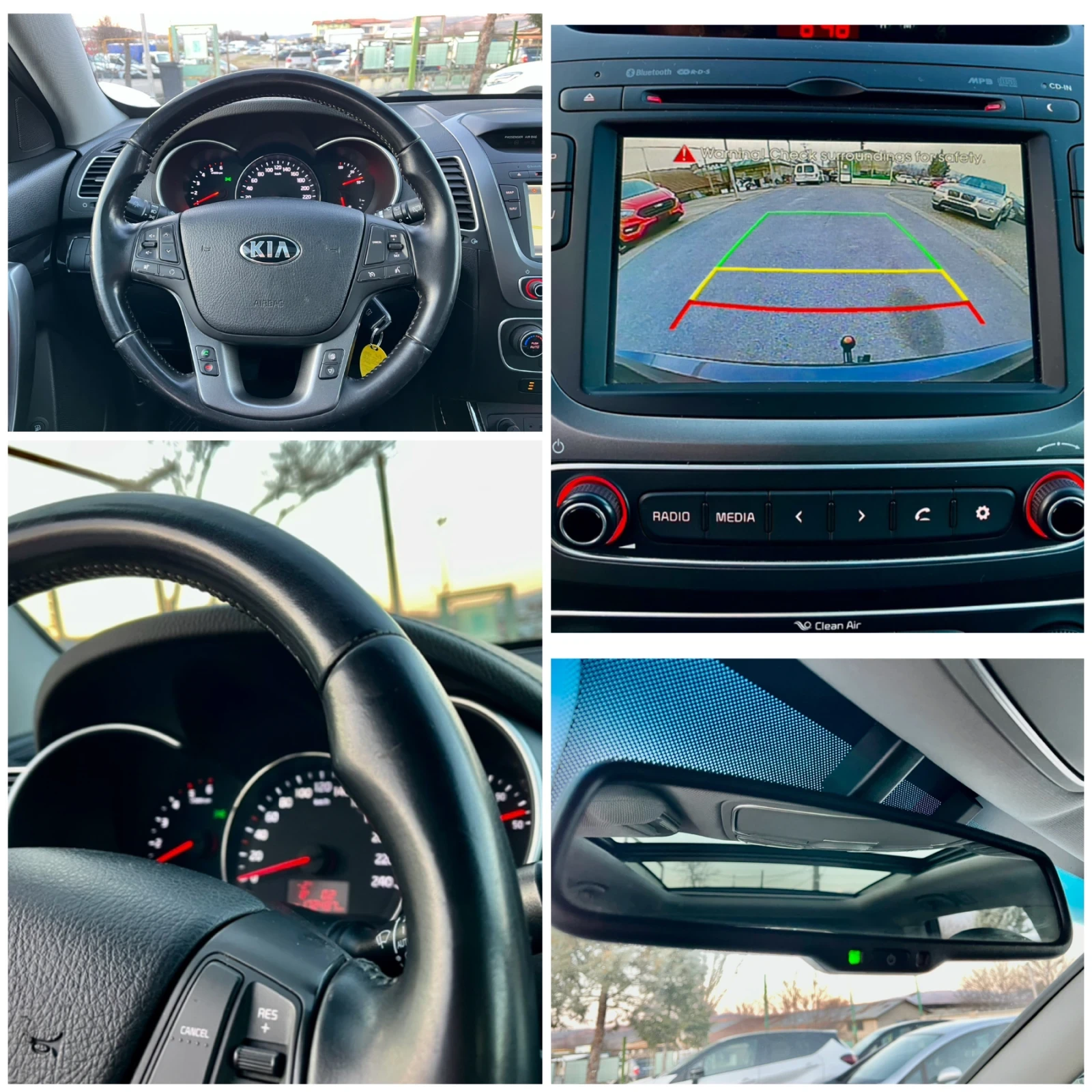 Kia Sorento 2.0 CRDI 4x4 - 7 места / Euro 6B, снимка 11 - Автомобили и джипове - 55400331
