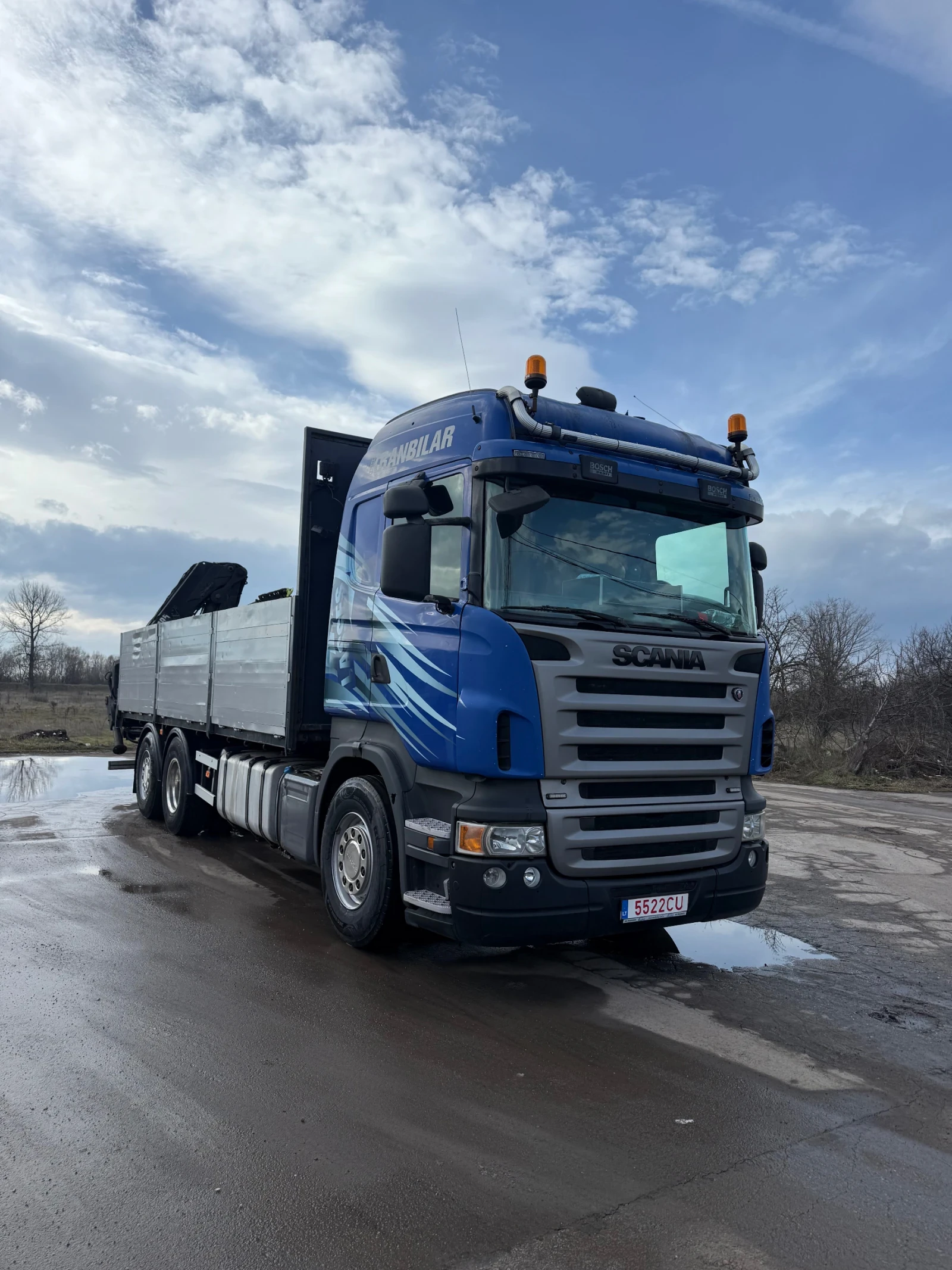 Scania R 500 Scania R500 18 метра кран 