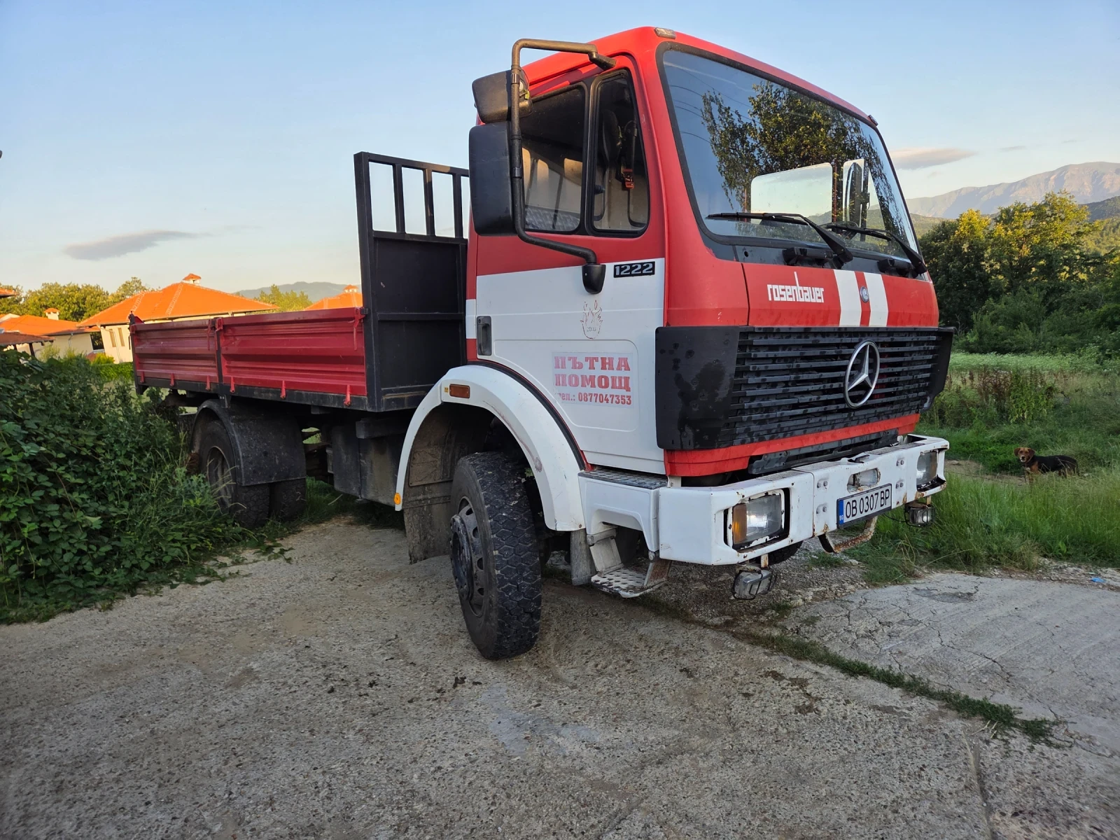 Mercedes-Benz 1220 4?4, снимка 2 - Камиони - 55159317
