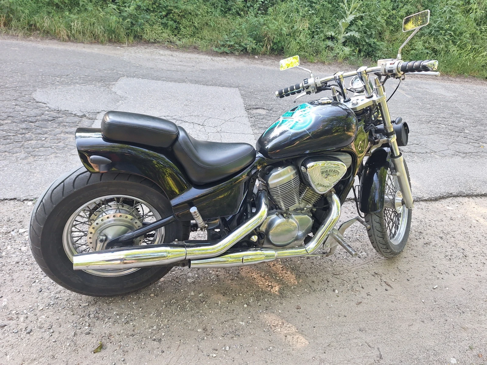 Honda Shadow 600, снимка 4 - Мотоциклети и мототехника - 54456789