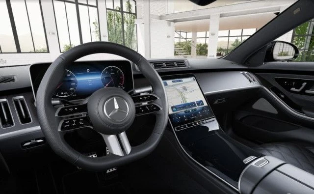 Mercedes-Benz S 450 d/ AMG/ LONG/ 4M/ PANO/ 360/ MULTIBEAM/ BURM/ 21/, снимка 8 - Автомобили и джипове - 46989584