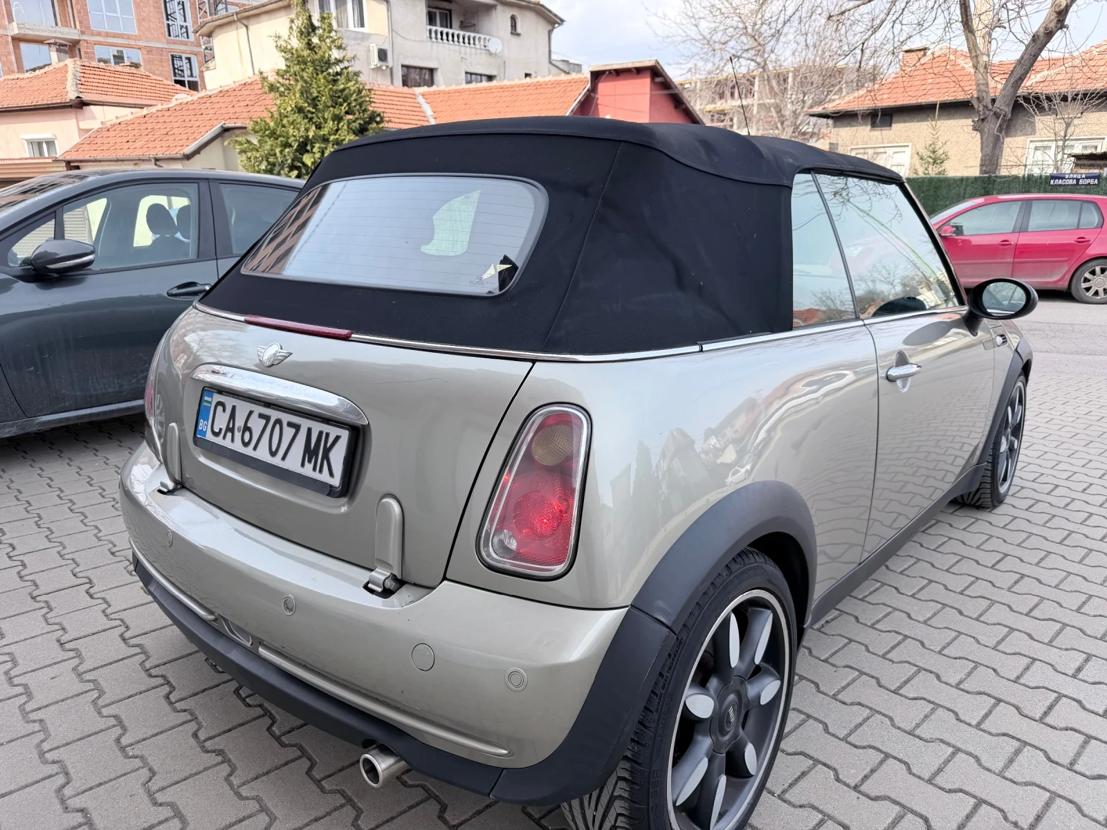 Mini Cooper cabrio, снимка 4 - Автомобили и джипове - 53865763