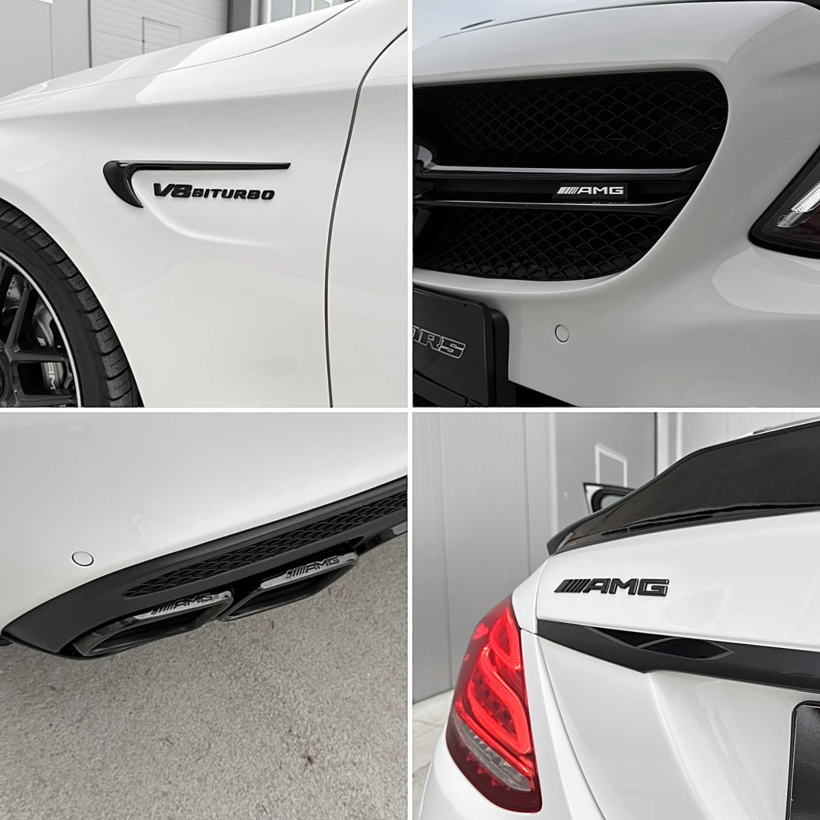 Mercedes-Benz C 63 AMG S/ STAGE 1/ DESIGNO/ PANO/ 3xTV/ NIGHT PACK/ F1, снимка 12 - Автомобили и джипове - 54973506