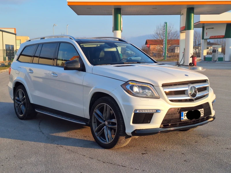 Mercedes-Benz GL AMG 350 BLUETEC Byala Perla, снимка 1 - Автомобили и джипове - 48357519