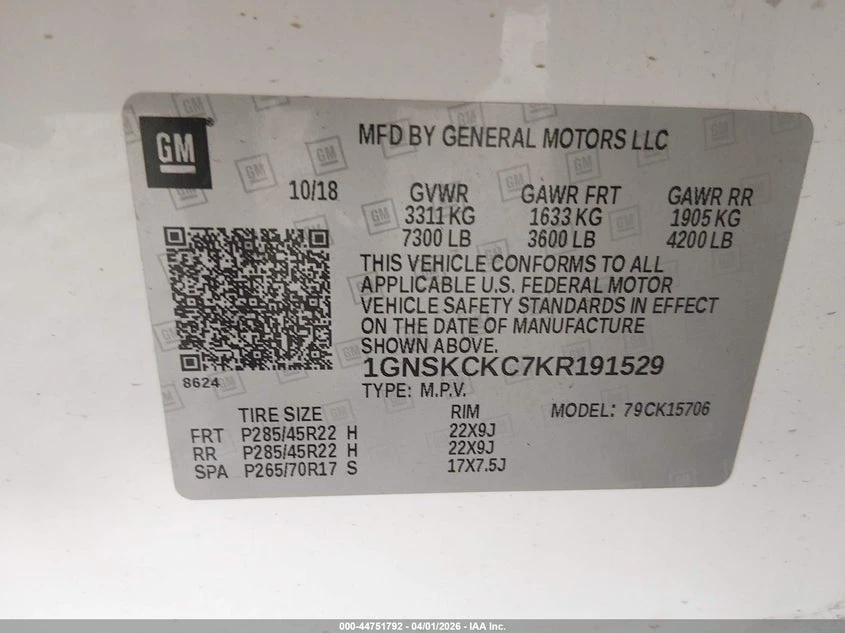 Chevrolet Tahoe 5.3l Premier, снимка 9 - Автомобили и джипове - 54360618