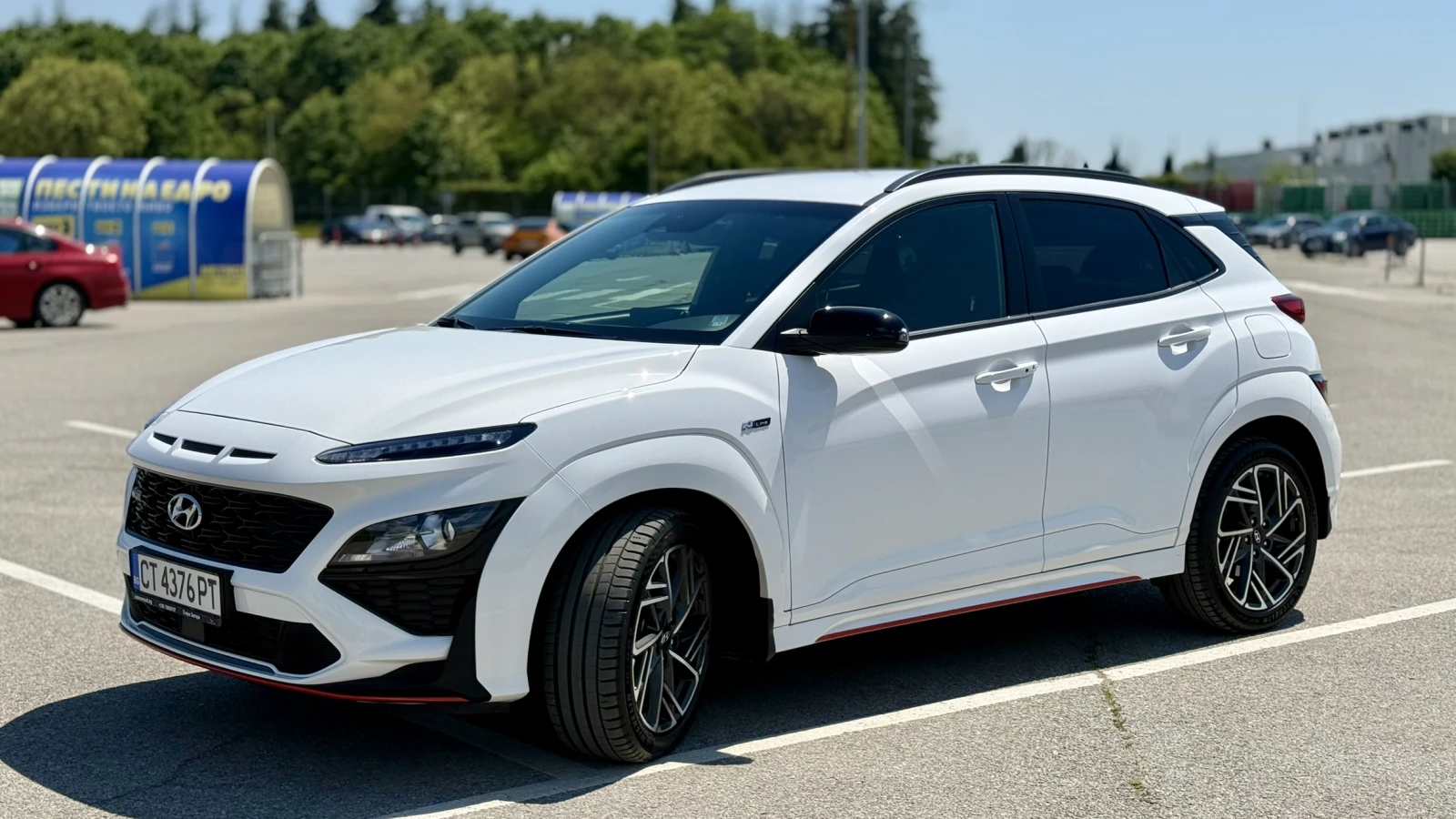 Hyundai Kona ГАРАНЦИОНЕН| Поръчков| 4x4| 1.6 T-GDi N-Line| MY23, снимка 4 - Автомобили и джипове - 54496675