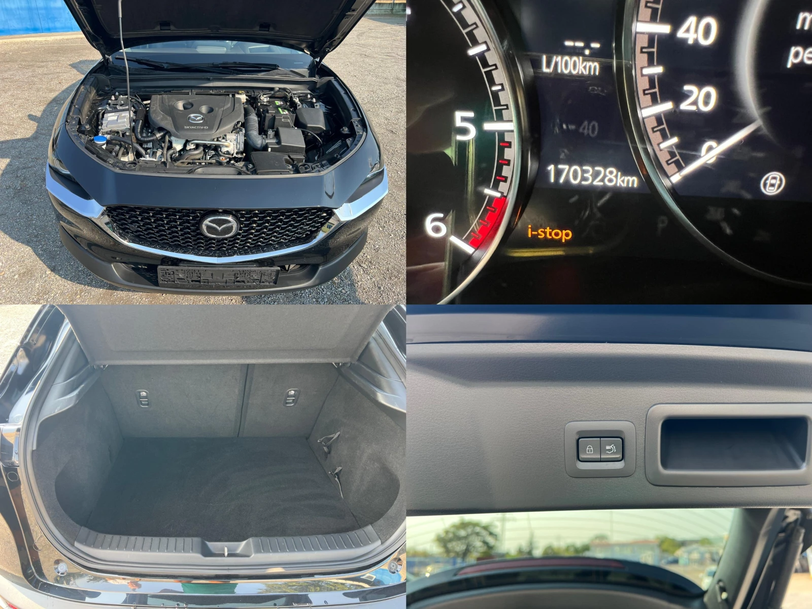 Mazda CX-30 1, 8 SKYACTIV-D BOSE HEAD up NAVI ���� ��������� | Mobile.bg � ����������� 9