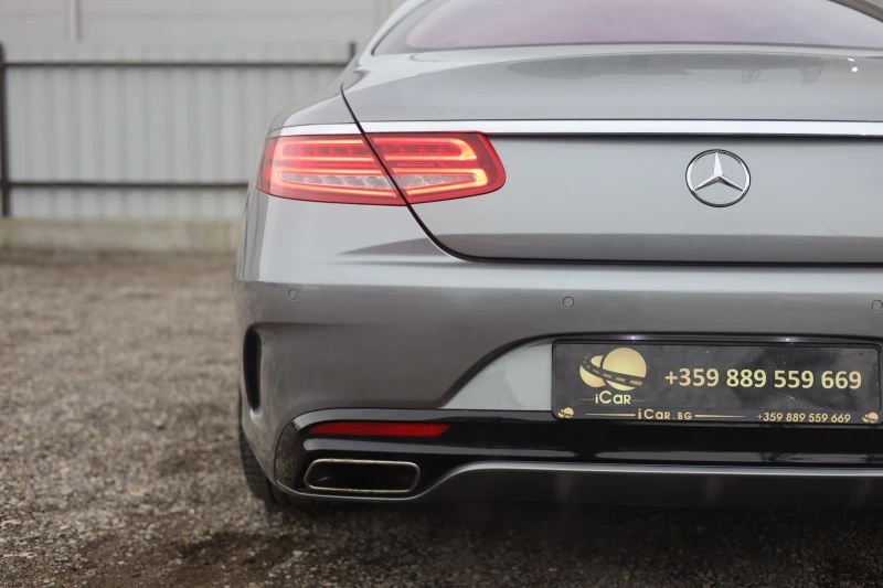 Mercedes-Benz S 500 Coupe 4M AMG SWAROVSKI #Nappa #МАСАЖ #TV#Burmester, снимка 5 - Автомобили и джипове - 43733711