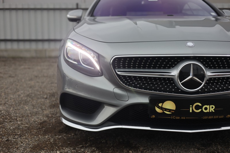 Mercedes-Benz S 500 4M Coupe AMG SWAROVSKI #Nappa #МАСАЖ #TV#Burmester, снимка 2 - Автомобили и джипове - 43733711