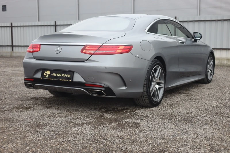 Mercedes-Benz S 500 Coupe 4M AMG SWAROVSKI #Nappa #МАСАЖ #TV#Burmester, снимка 4 - Автомобили и джипове - 43733711