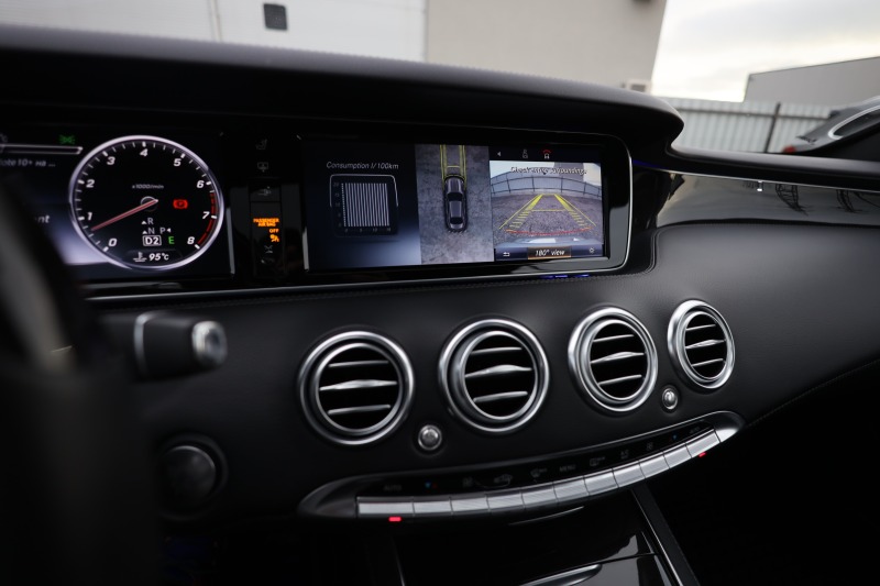 Mercedes-Benz S 500 4M Coupe AMG SWAROVSKI #Nappa #МАСАЖ #TV#Burmester, снимка 11 - Автомобили и джипове - 43733711
