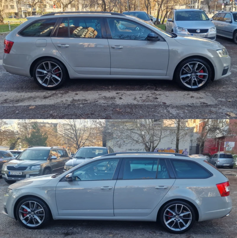 Skoda Octavia 3 vRS 2.0 TDi - NARDO GRAY, ПЪЛНА ИСТОРИЯ, FULL!, снимка 2 - Автомобили и джипове - 52693707