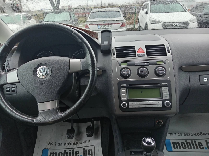 VW Touran Cross 1.4TSI - 7 МЕСТА, снимка 10 - Автомобили и джипове - 52847719