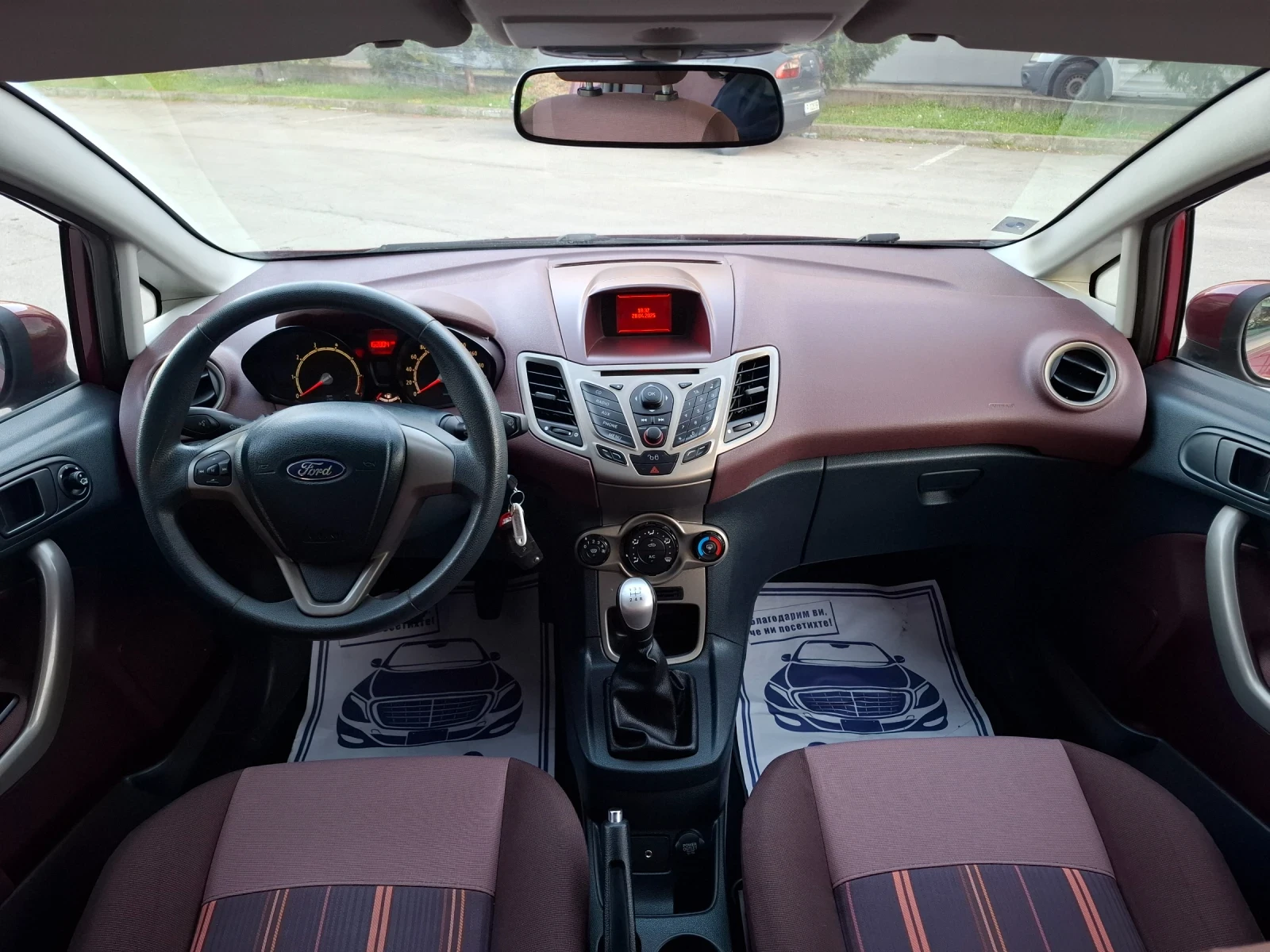 Ford Fiesta 1, 25i * EURO 5 * КЛИМАТИК * ЛИЗИНГ *  - изображение 10