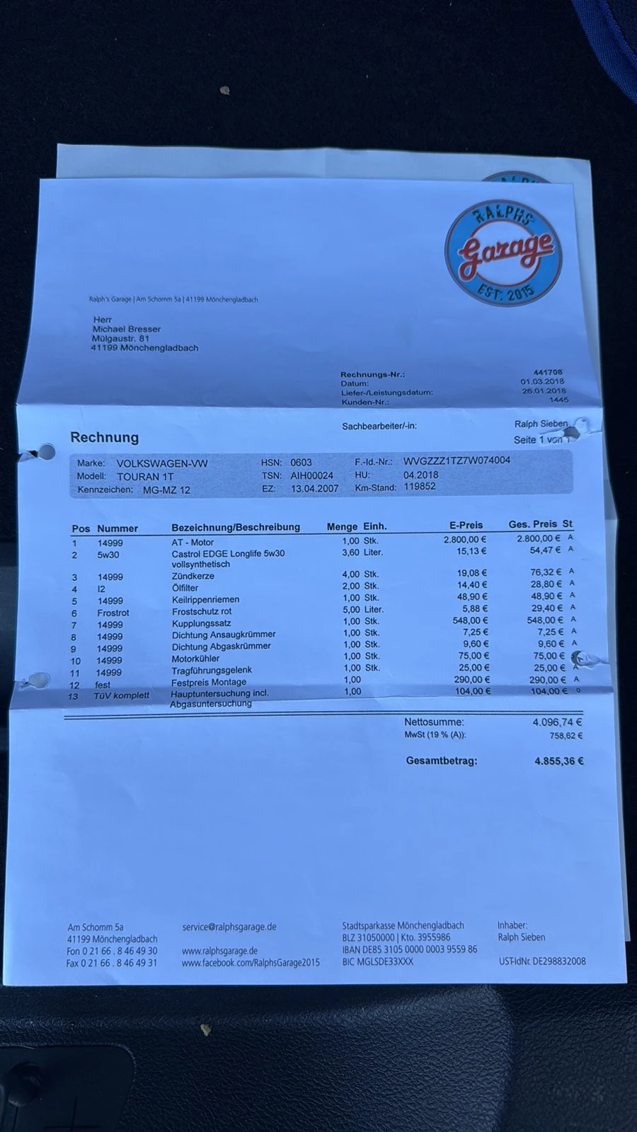 VW Touran Cross 1.4TSI - 7 ����� | Mobile.bg � ����������� 16