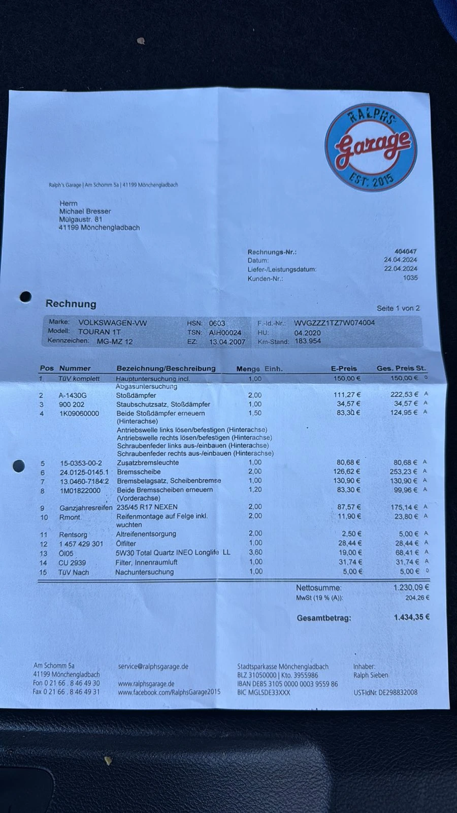 VW Touran Cross 1.4TSI - 7 ����� | Mobile.bg � ����������� 15