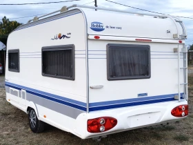 Каравана Hobby DЕ LUXE EASY 450//ФОРСЕЛТ//ФРЕНСКА//WC, снимка 3