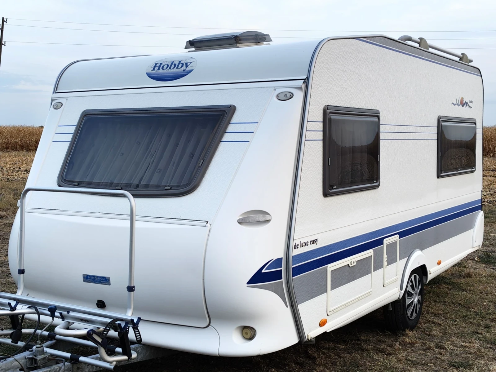 Каравана Hobby DЕ LUXE EASY 450//ФОРСЕЛТ//ФРЕНСКА//WC - изображение 2