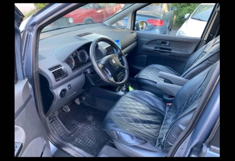 Seat Alhambra 1.9tdi, 6скорости, снимка 8 - Автомобили и джипове - 52331981