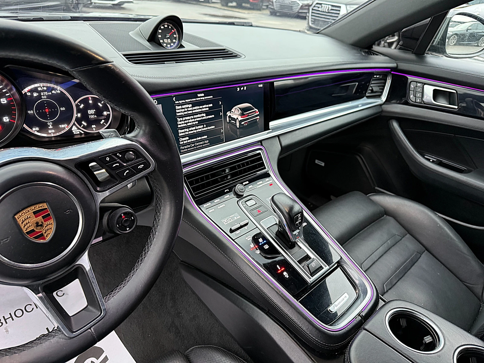 Porsche Panamera TURBO OPTIK-DISTRONIK-BOSE-4x4-360KAMERI-LED-FULL  | Mobile.bg � ����������� 11