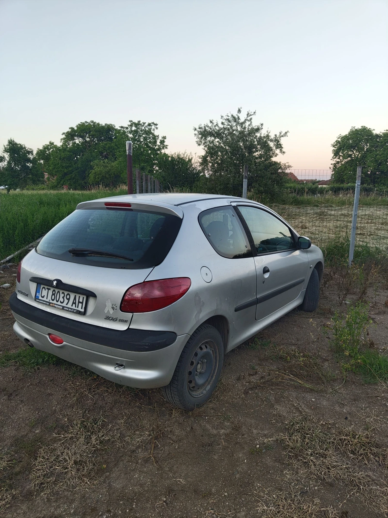 Peugeot 206, снимка 3 - Автомобили и джипове - 55056523