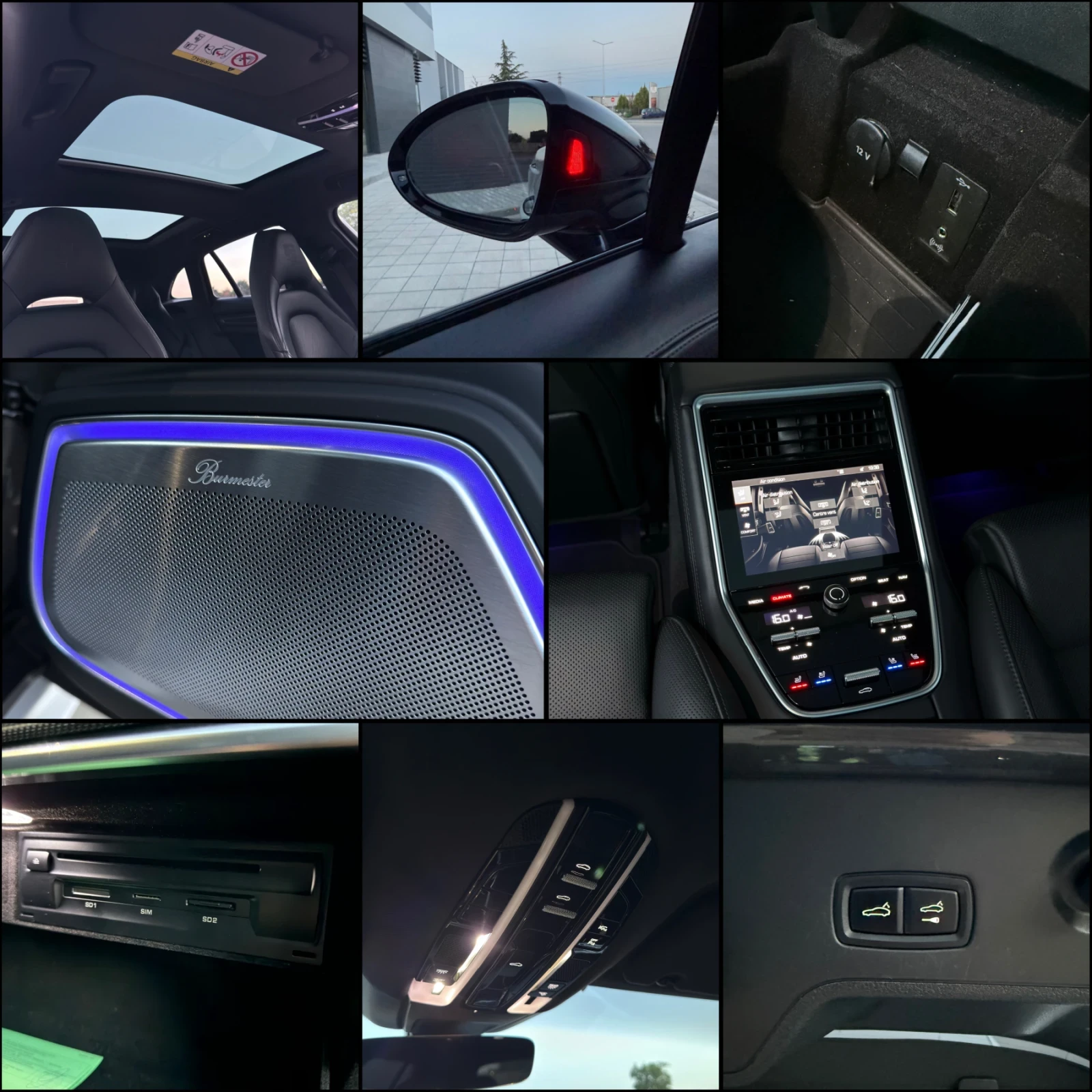 Porsche Panamera 4* E-Hybrid* Bi-Turbo* Sport Turismo* Chrono* FULL, снимка 12 - Автомобили и джипове - 56040328