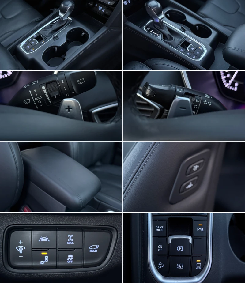 Hyundai Santa fe 4x4#EXCLUSIVE#OBDUH#PODGREV#PANORAMA#KEYLES#KAMERA, снимка 15 - Автомобили и джипове - 53038625