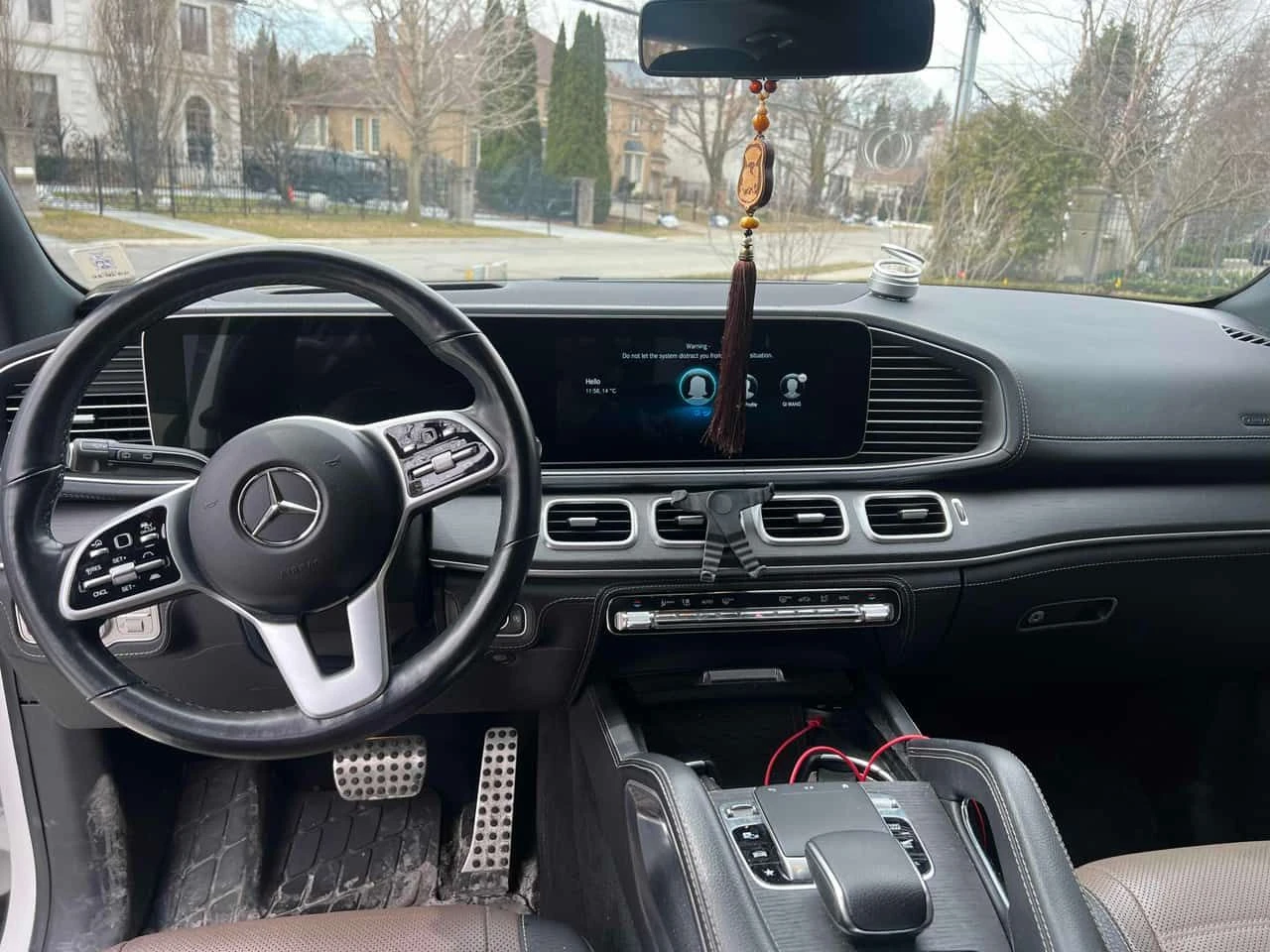 Mercedes-Benz GLS 450 BURMESTER/ПАНОРАМА/ДИСТРОНИК/360/HUD/ГУМИ+ ДЖАНТИ, снимка 9 - Автомобили и джипове - 54061626