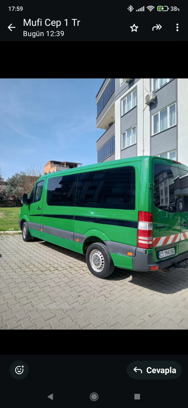 Mercedes-Benz Sprinter 216, снимка 1 - Бусове и автобуси - 49607837