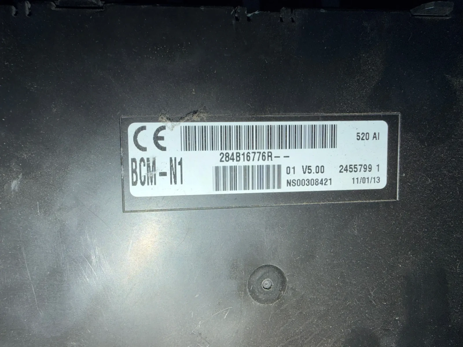 284B16776R  BCM-N1 Модул MERCEDES CITAN    2015 284B16776R--, снимка 2 - Части - 53712281