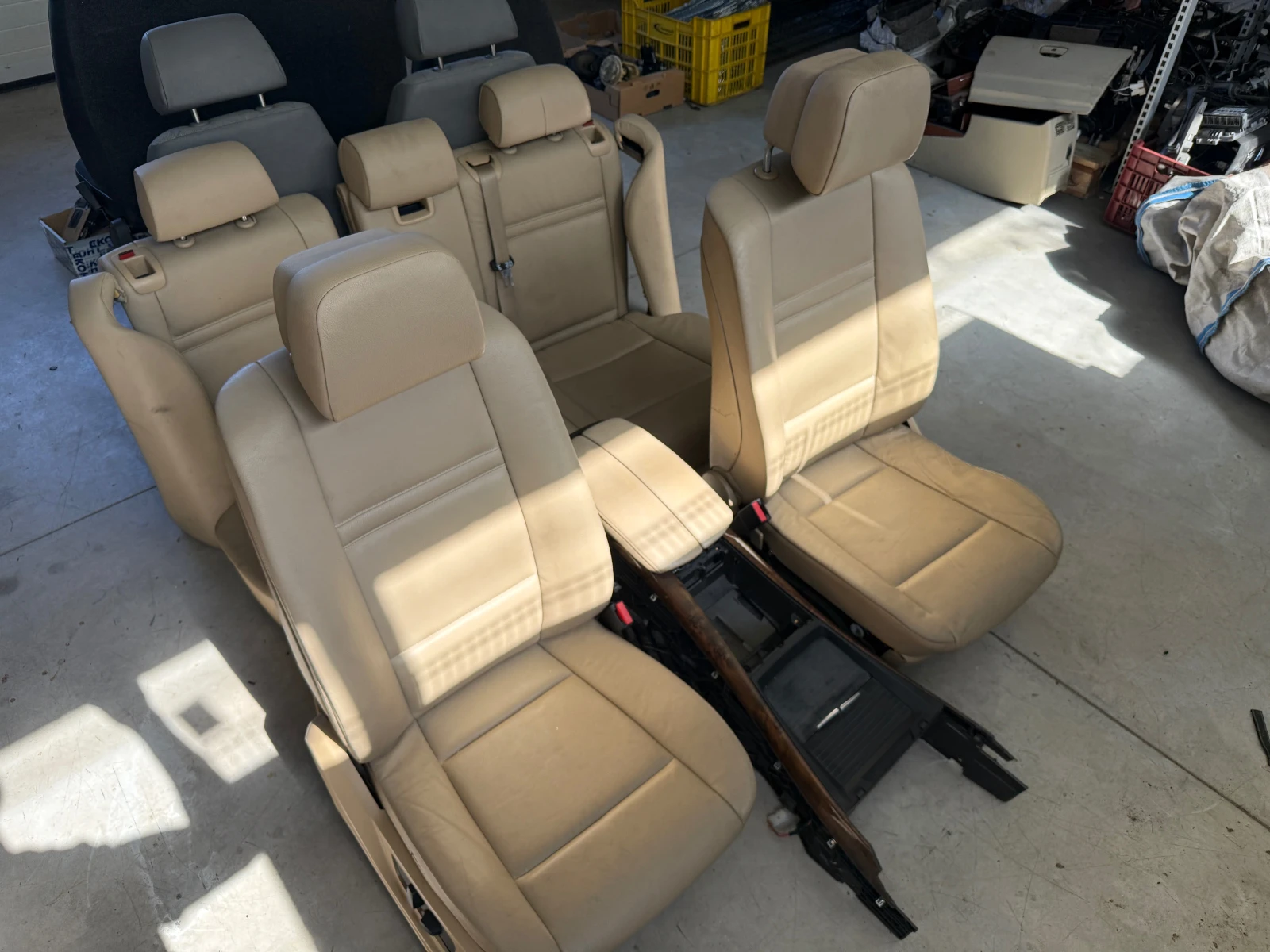 Салон кожен за BMW X5 2008-2010г, снимка 2 - Части - 54690633