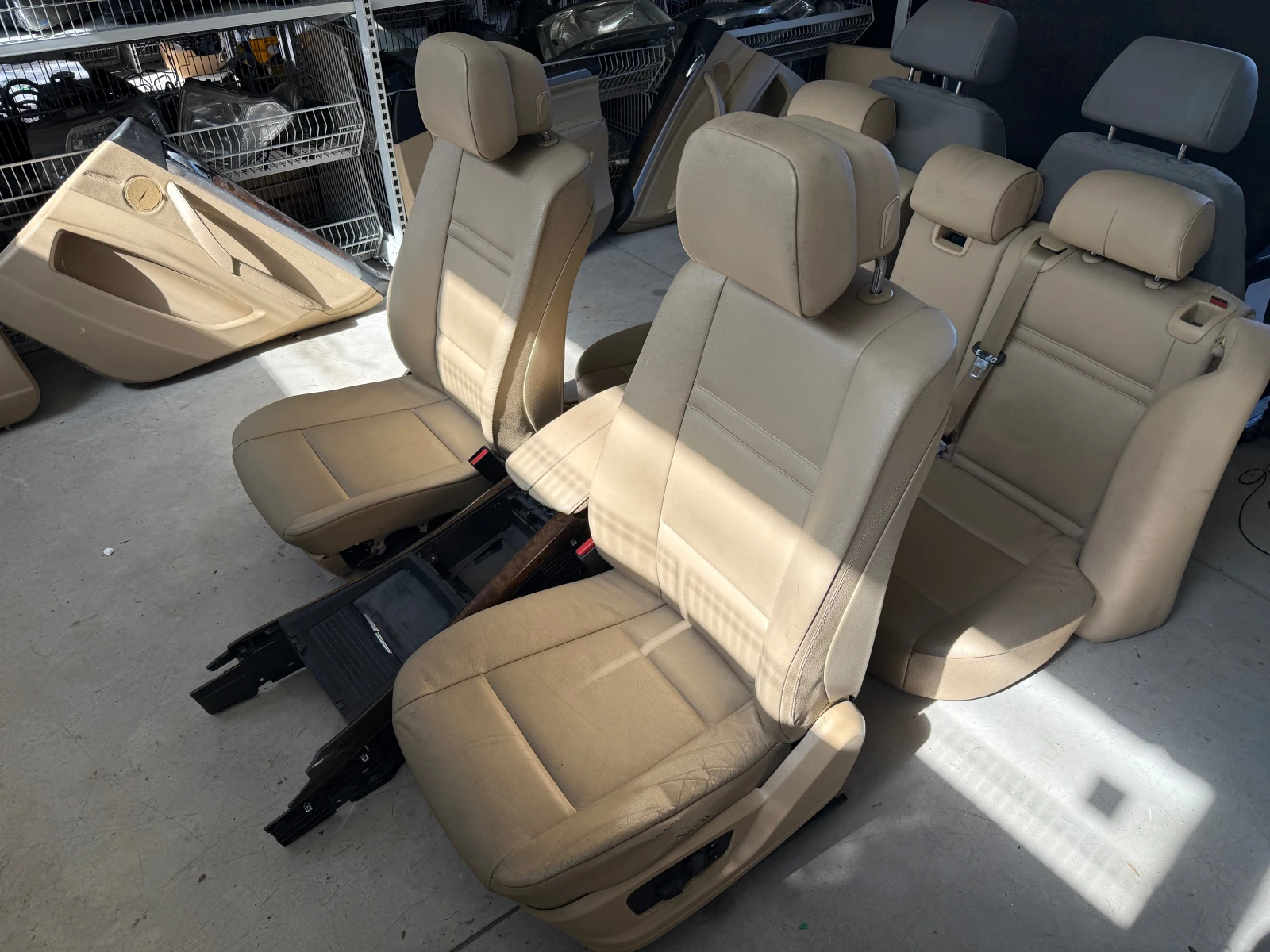 Салон кожен за BMW X5 2008-2010г, снимка 3 - Части - 54690633