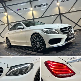 Mercedes-Benz C 220 * AMG LINE * САМОПАРКИРАНЕ* ШИБЕДАХ* , снимка 9
