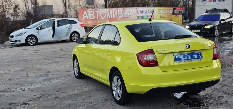 Skoda Rapid 1.6tdi* Готова за такси.-12.2016г, снимка 4 - Автомобили и джипове - 48124131