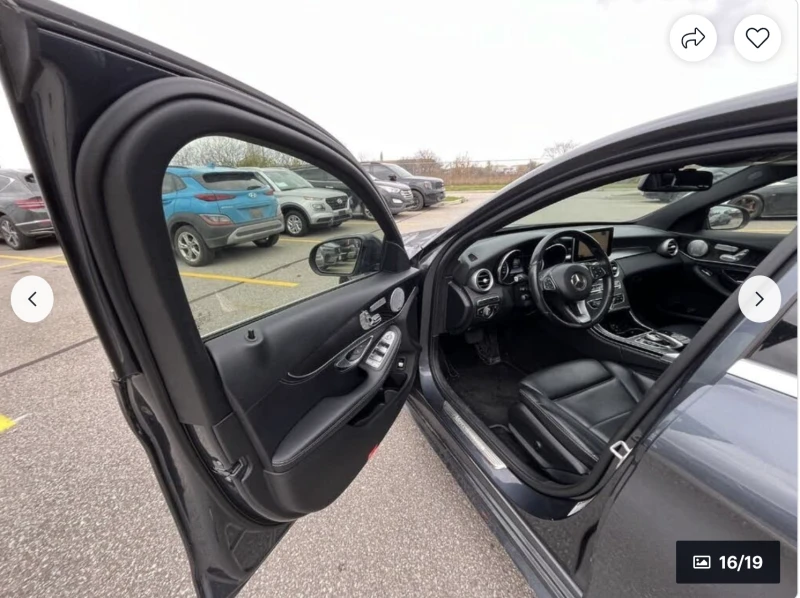 Mercedes-Benz C 300 AMG* PACK* BURMESTER* 4MATIC* ПАНОРАМА* , снимка 9 - Автомобили и джипове - 52458928