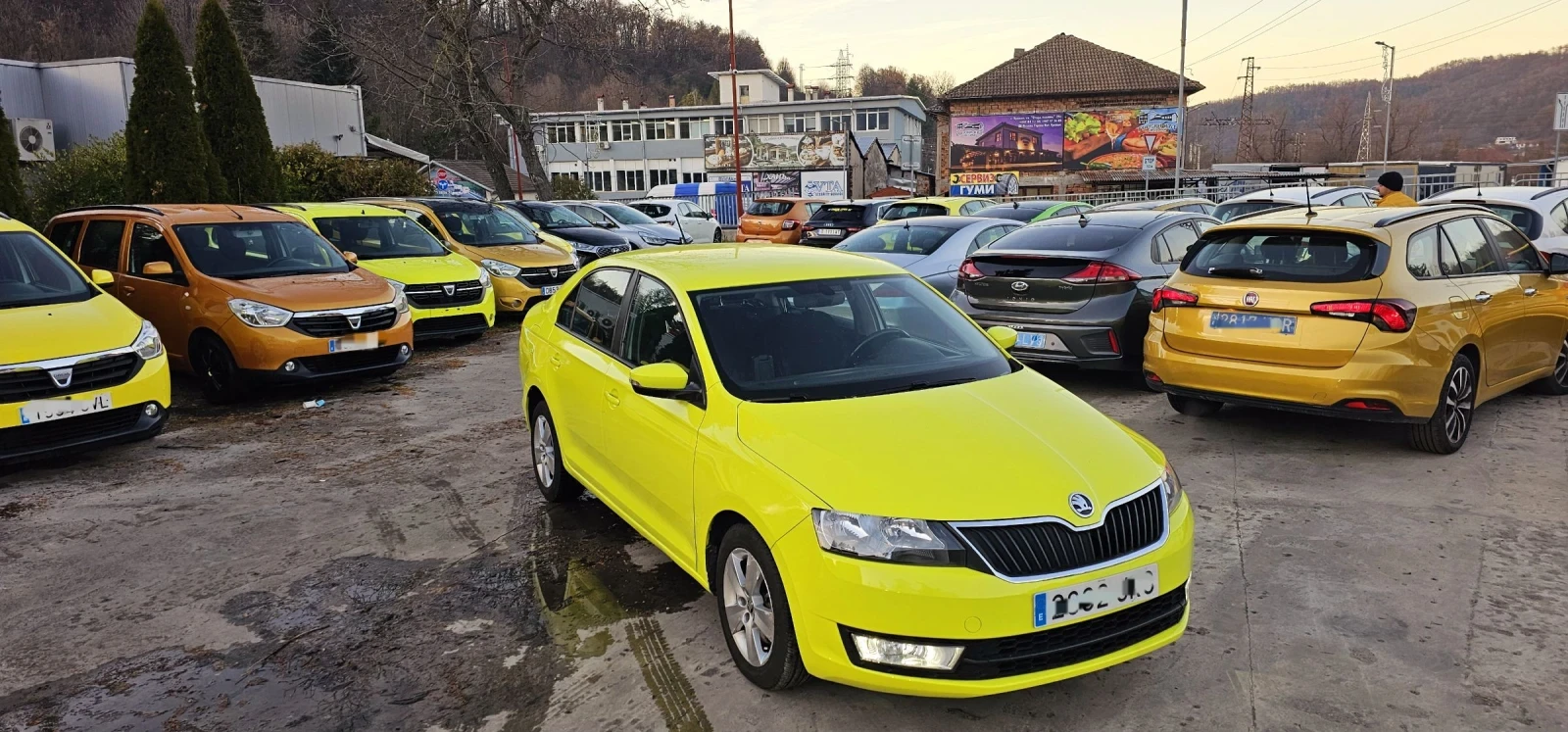 Skoda Rapid 1.6tdi* Готова за такси.-12.2016г - изображение 6