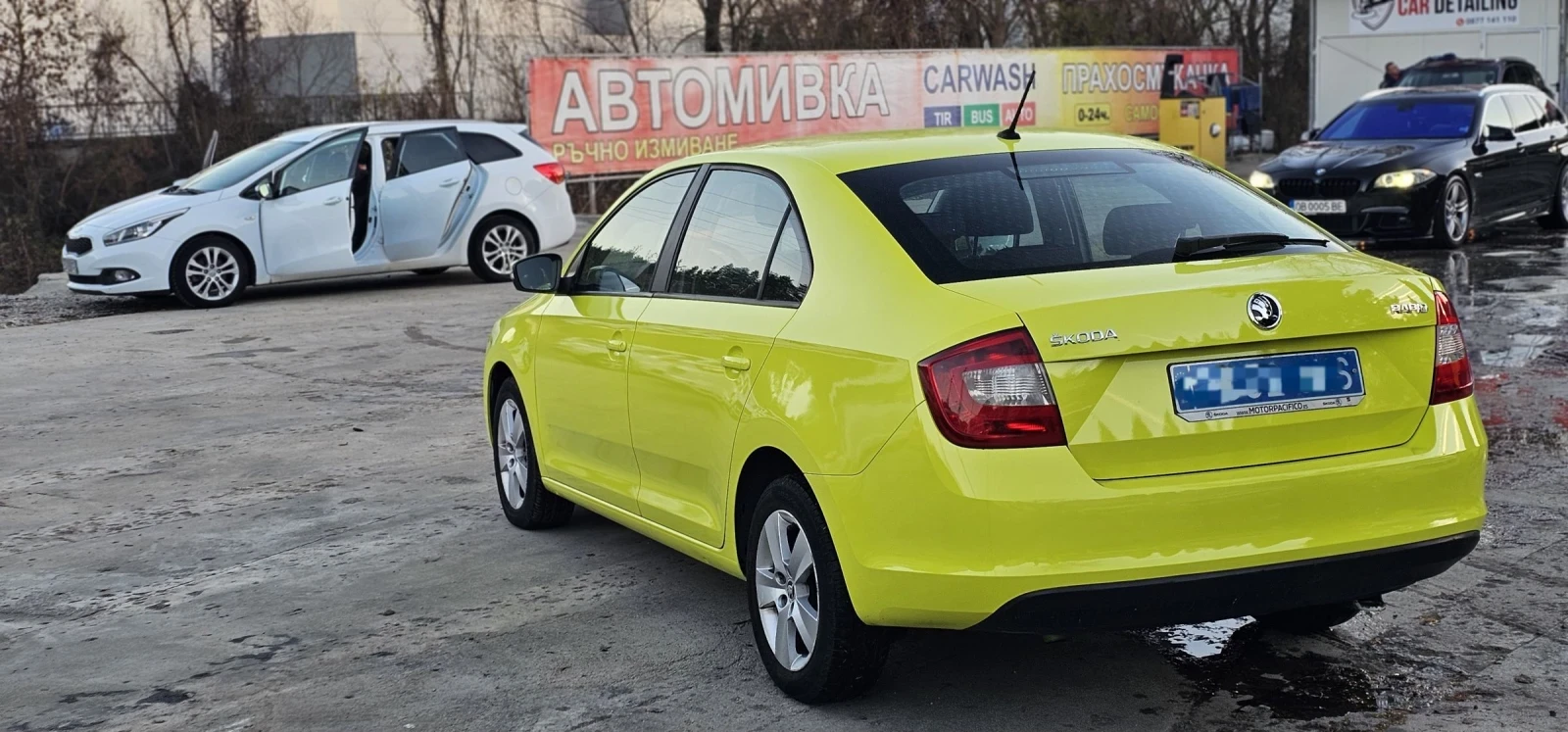 Skoda Rapid 1.6tdi* Готова за такси.-12.2016г - изображение 4